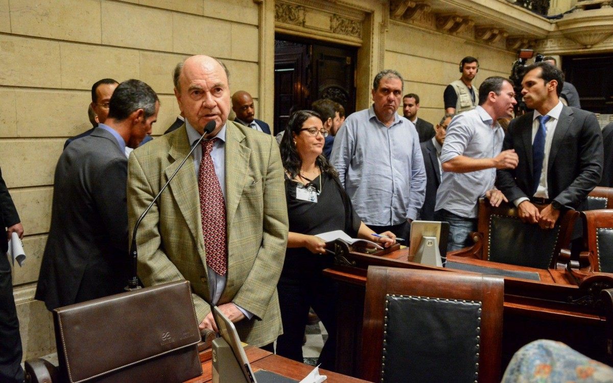 Ex-prefeito e vereador do Município do Rio, Cesar Maia tem como uma de suas pautas prioritárias a defesa do funcionalismo - Renan Olaz/CMRJ