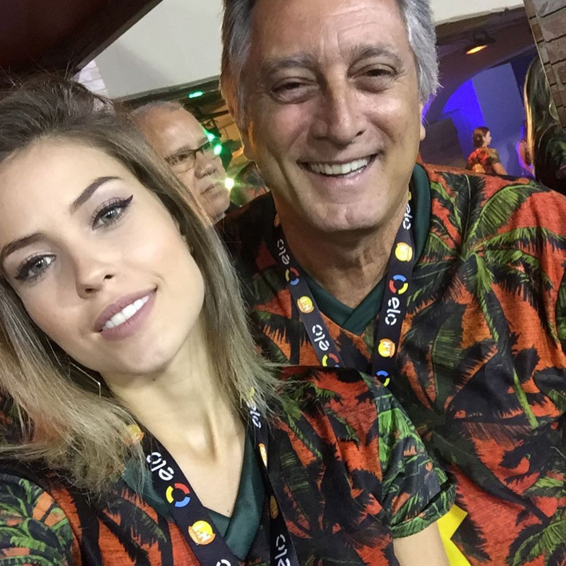 Saory Cardoso e Eduardo Galvão - Reprodução