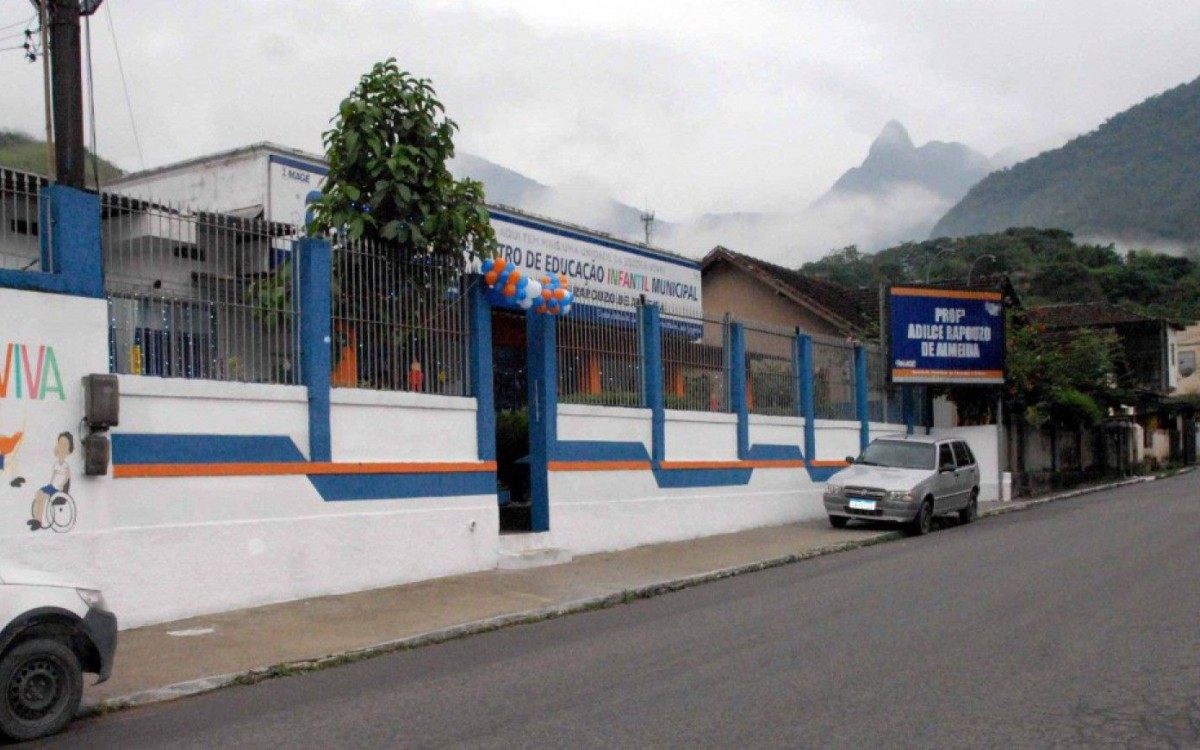A Prefeitura de Magé inaugurou Centro de Educação Infantil Municipal (Ceim), em Santo Aleixo