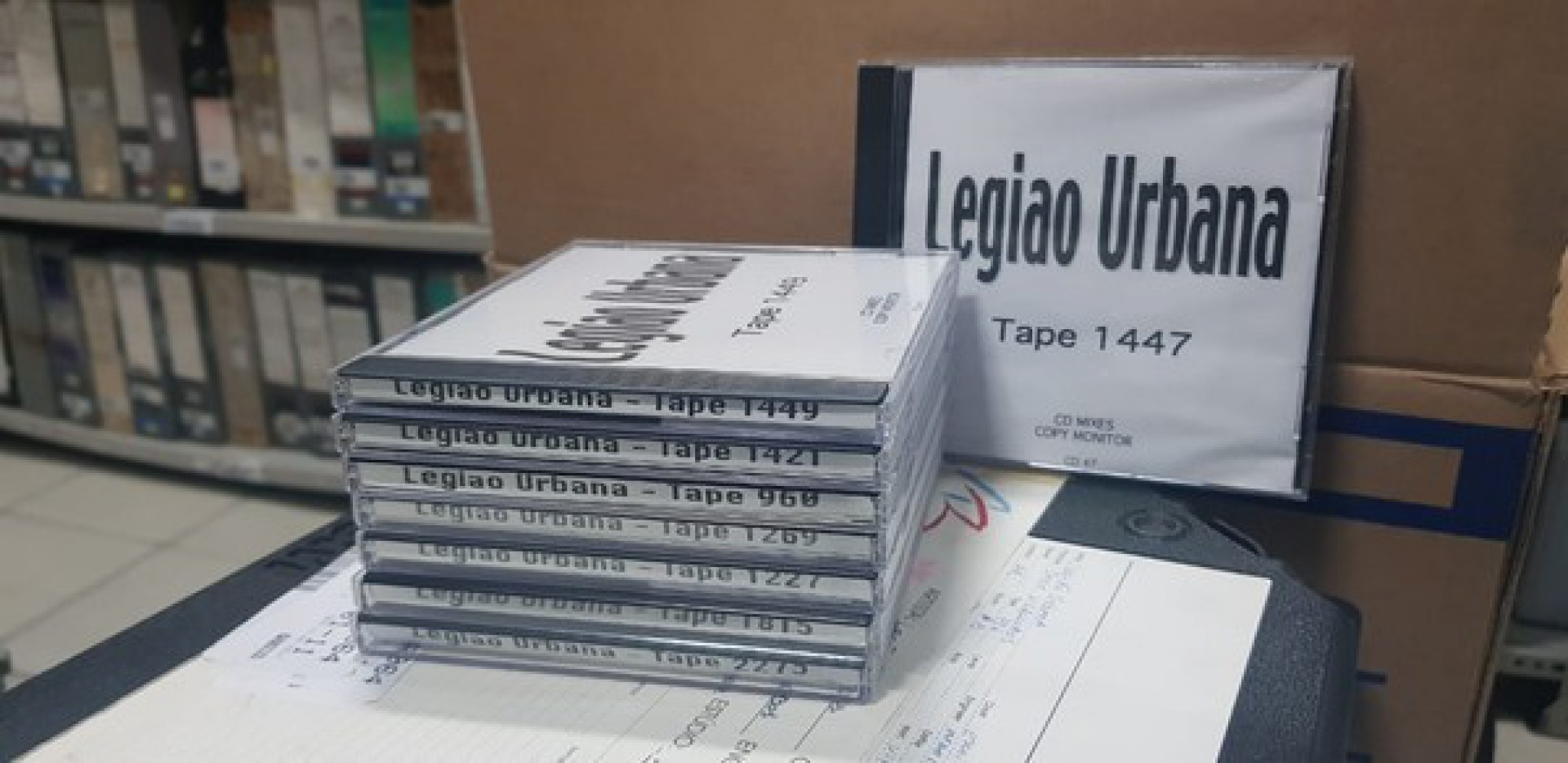 Material com músicas inéditas do cantor Renato Russo é apreendido pela Polícia Civil - Divulgação