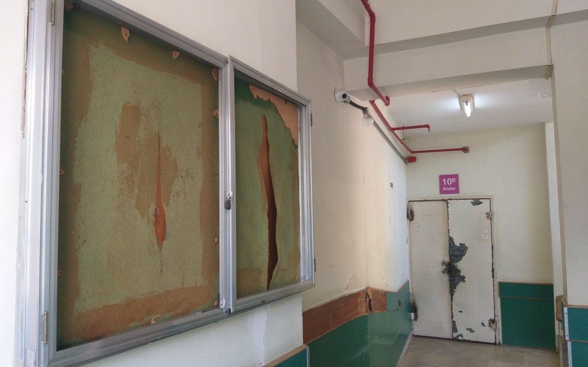 Problemas de infraestrutura no Hospital do Andaraí 