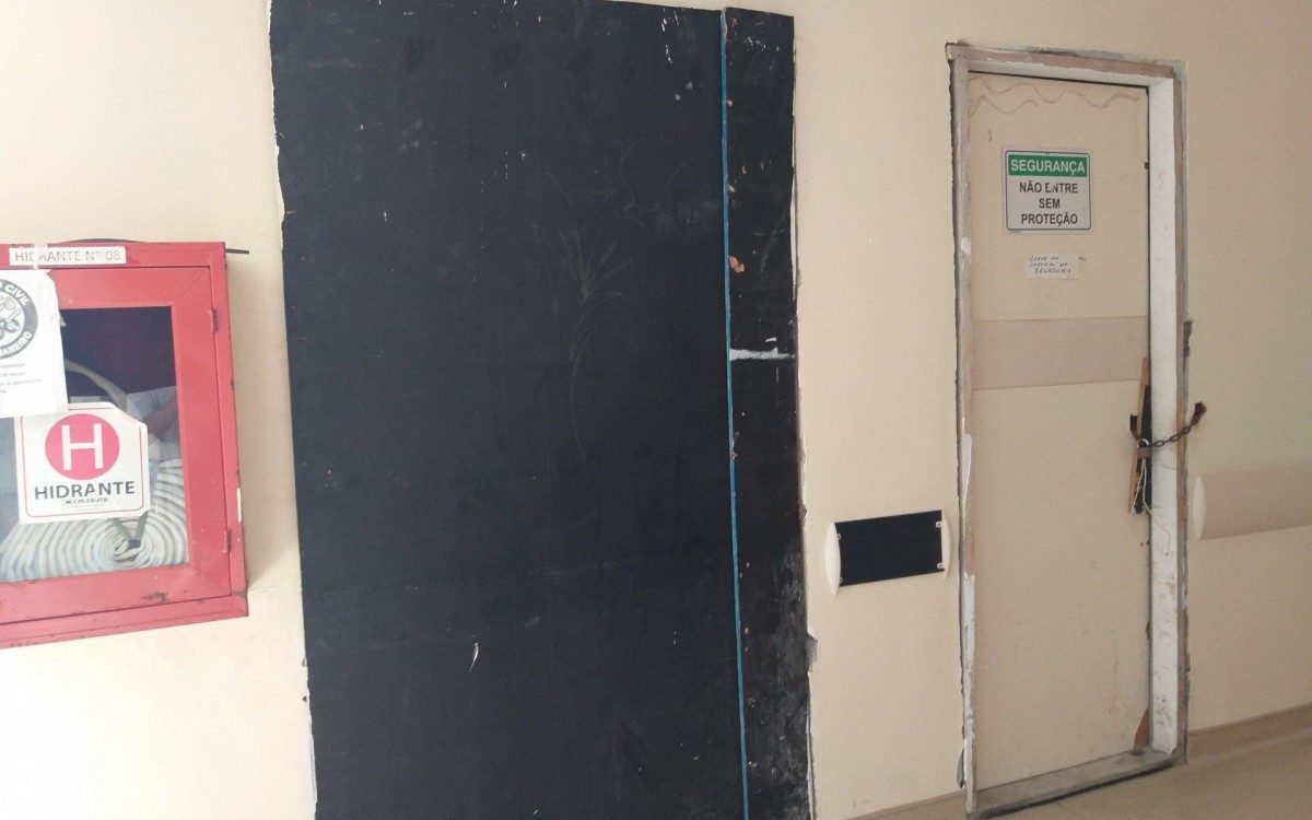 Problemas de infraestrutura no Hospital do Andaraí 