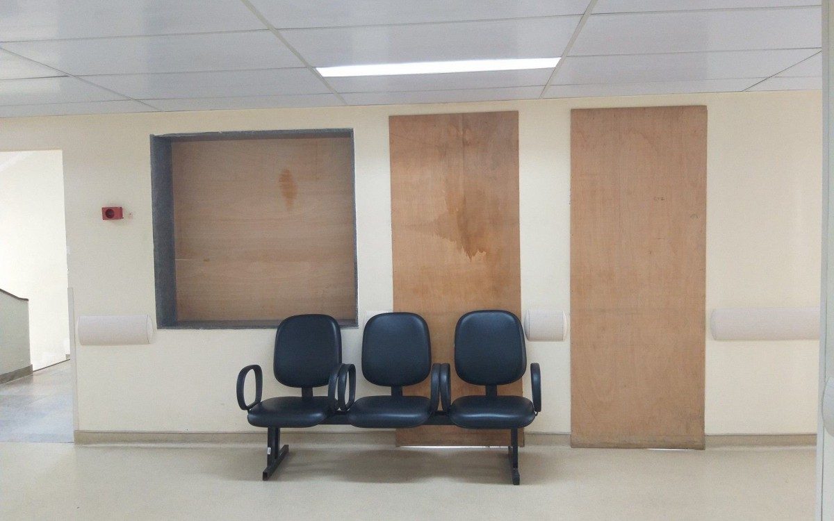 Problemas de infraestrutura no Hospital do Andaraí 