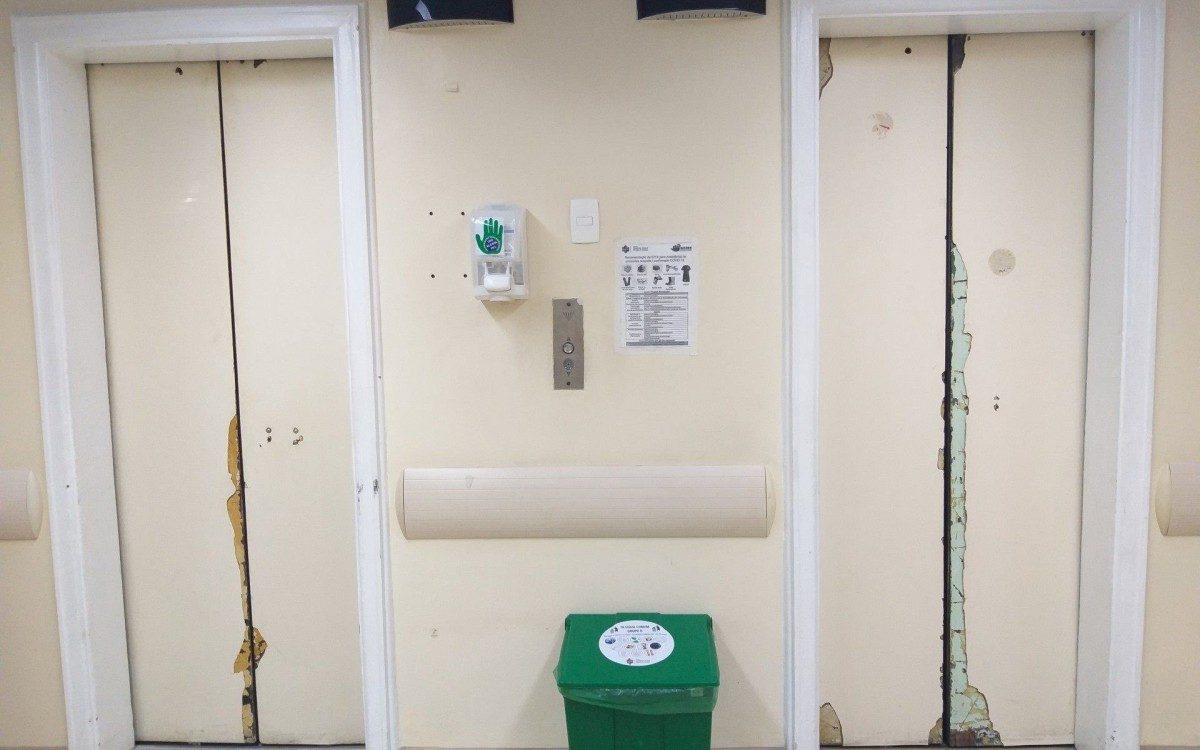 Problemas de infraestrutura no Hospital do Andaraí 
