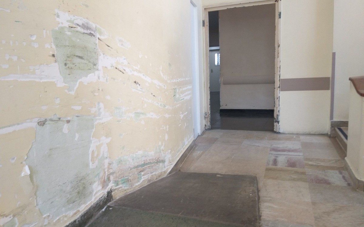 Problemas de infraestrutura no Hospital do Andaraí 