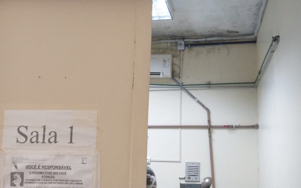 Problemas de infraestrutura no Hospital do Andaraí 