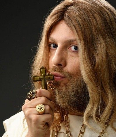 F&aacute;bio Porchat interpreta Jesus no especial de Natal do Porta dos Fundos, 'Teocracia em Vertigem' - Daniel Chiacos / Divulga&ccedil;&atilde;o