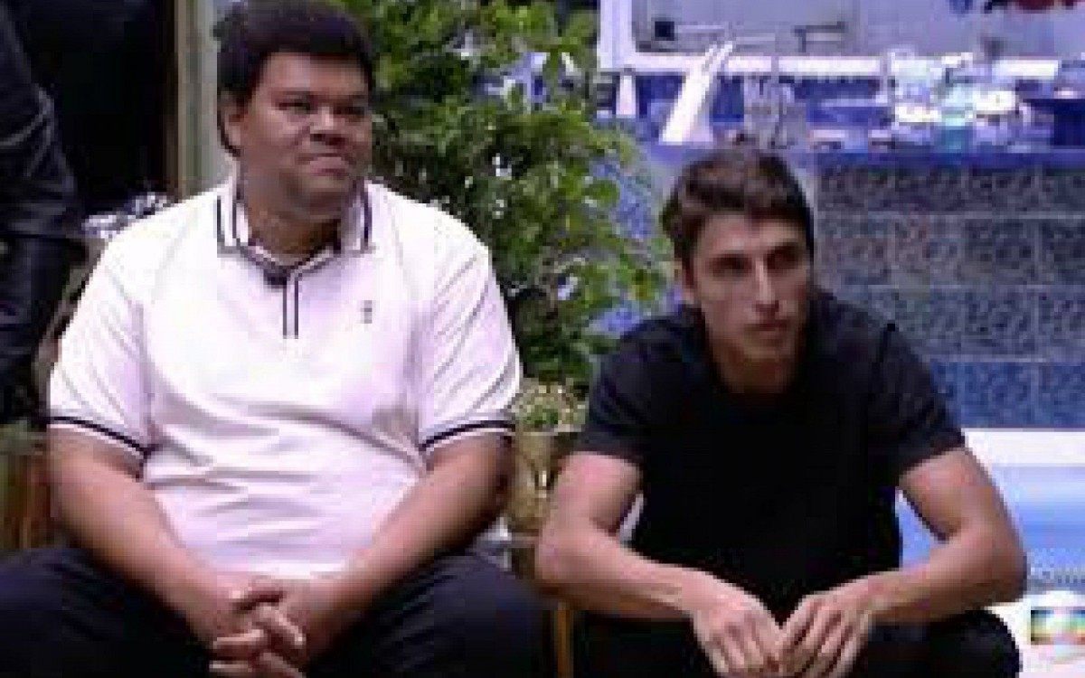 Felipe Prior e Babu Santana no BBB 20