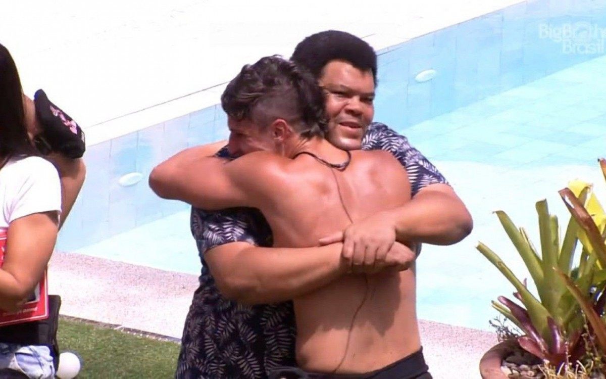 Felipe Prior e Babu Santana no BBB 20