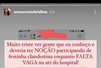 Festa clandestina é cancelada momentos antes da realização; evento foi 