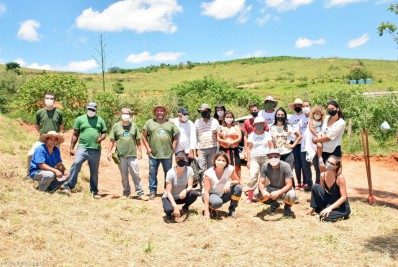 Mutirão promove nova etapa de reflorestamento em Paty do Alferes