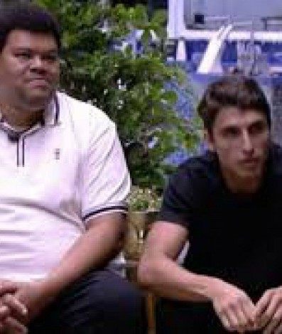 Felipe Prior e Babu Santana no BBB 20 - Reprodução/Globo