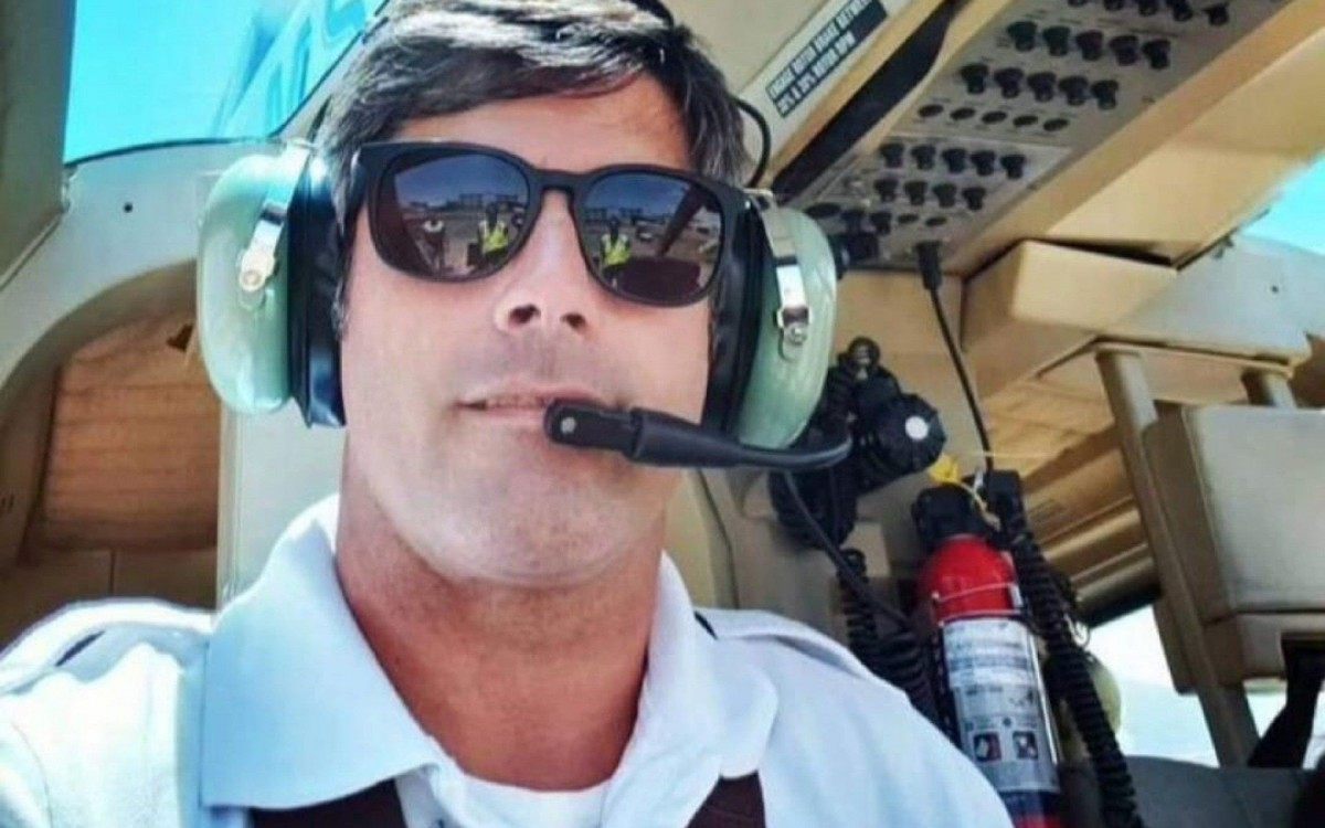 Eurico Azevedo, piloto morto em acidente com helic&oacute;ptero, em Angra era de Volta Redonda - Reprodu&ccedil;&atilde;o/ Redes Sociais