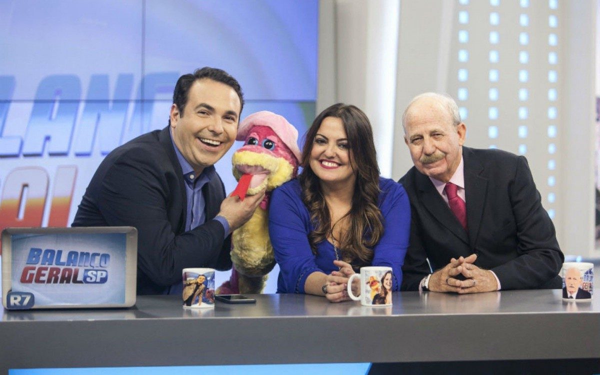 Reinaldo Gottino, Fabiola Reipert e Renato Lombardi