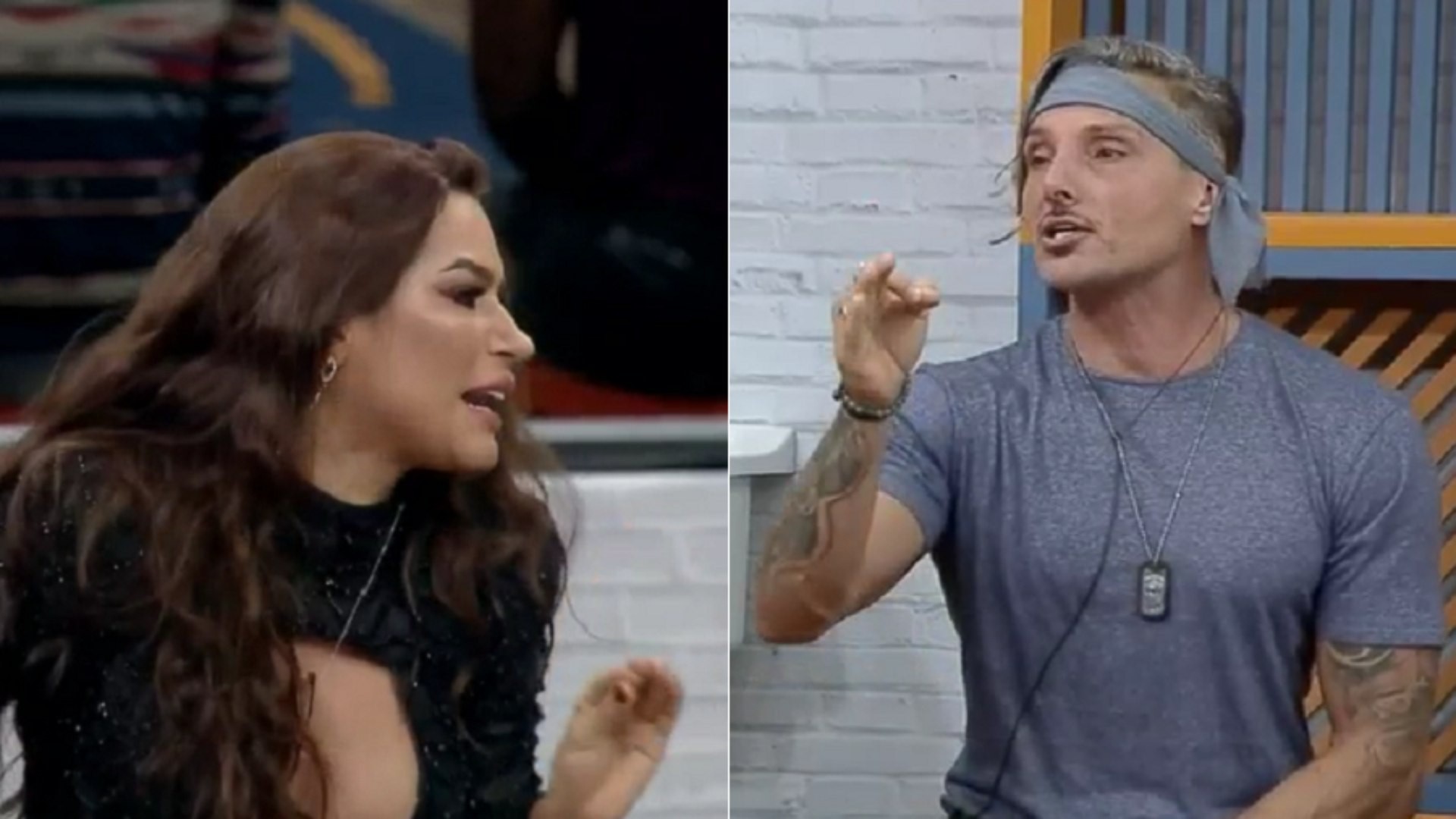 Raissa Barbosa xinga Juliano Ceglia na lava&ccedil;&atilde;o de roupa suja em 'A Fazenda' - Reprodu&ccedil;&atilde;o