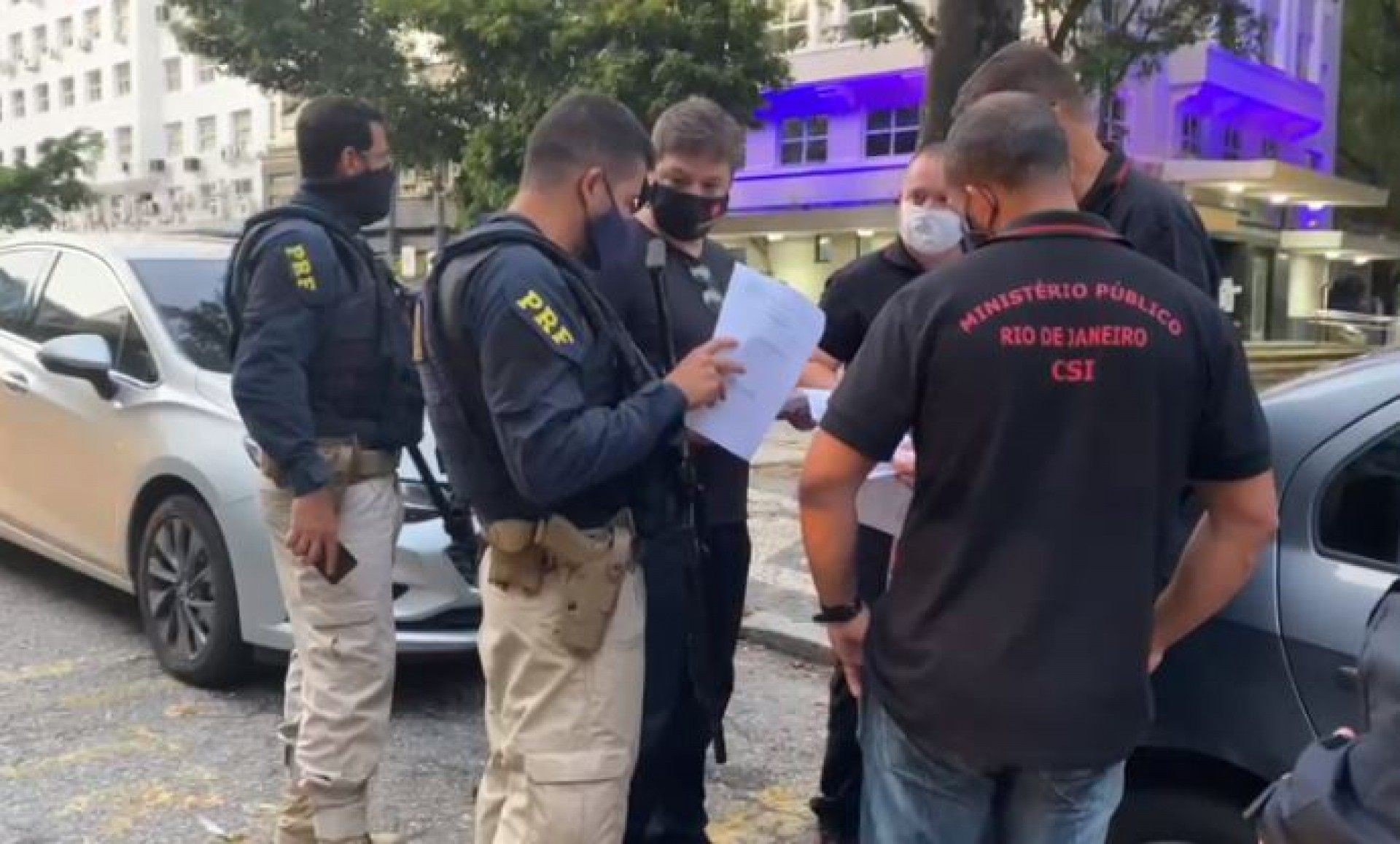 PRF faz operação com o MPRJ contra o transporte ilegal de combustível  - Reprodução vídeo / PRF