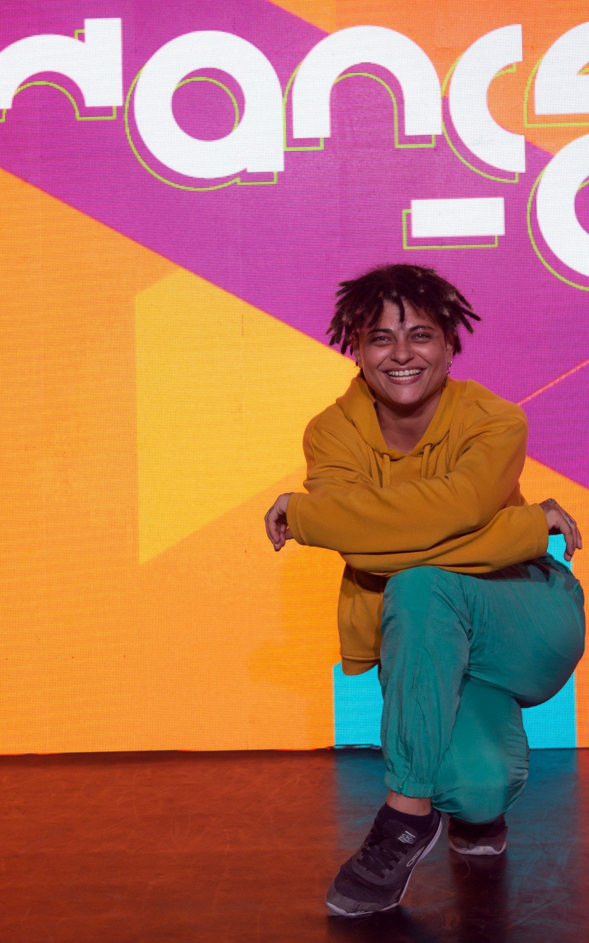 Luana Luara é moradora do Morro da Caixa D'Água