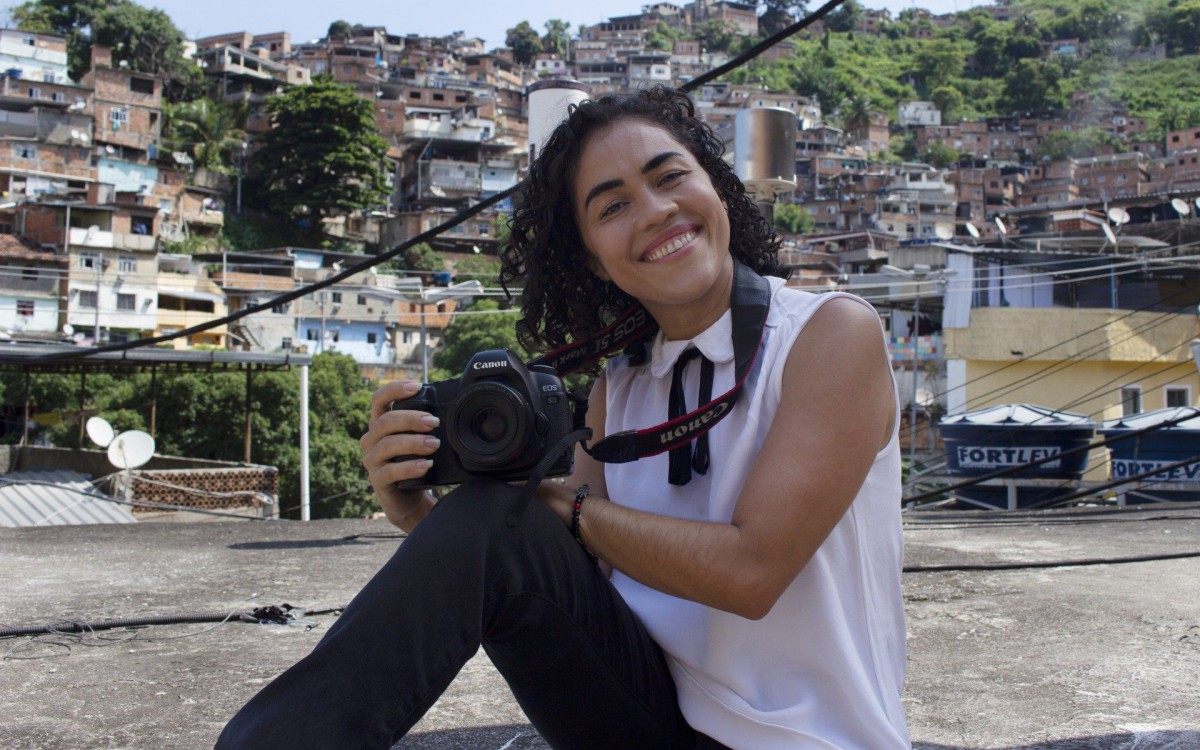 Empreendedora teve o primeiro contato com a fotografia em um projeto social - Arquivo Pessoal