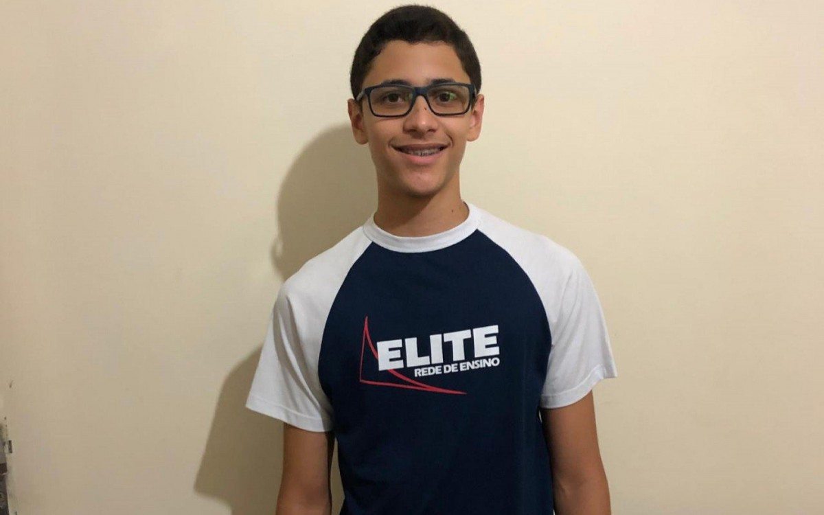 Luiz Alberto Braga passou em terceiro lugar geral no Colégio Naval