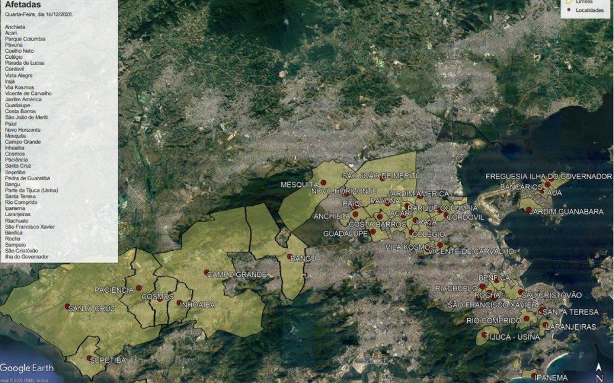 Falta de água pode atingir mais de 30 bairros do Rio e municípios da Baixada