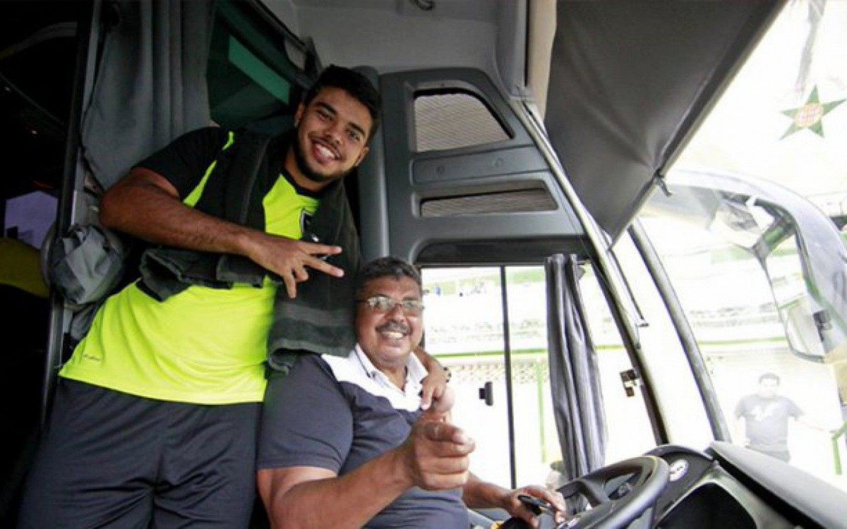 Marcão, motorista do Botafogo - Reprodução