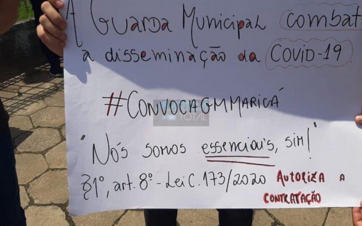 Canditados Aprovados Em Concurso Da Guarda Municipal Fazem Protesto No Centro Maricá O Dia 