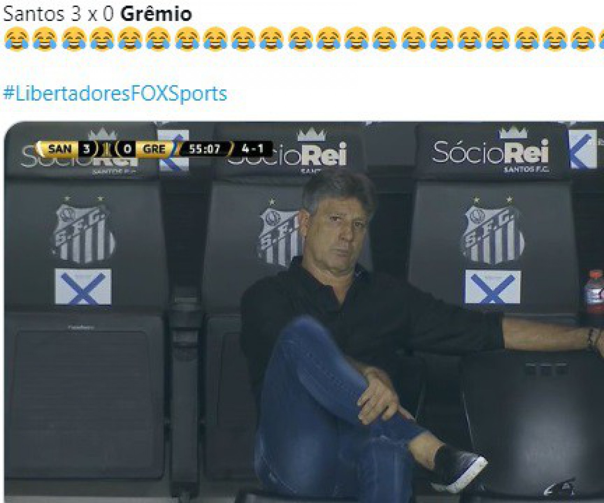 Memes: Grêmio foi eliminado na Libertadores - Reprodução