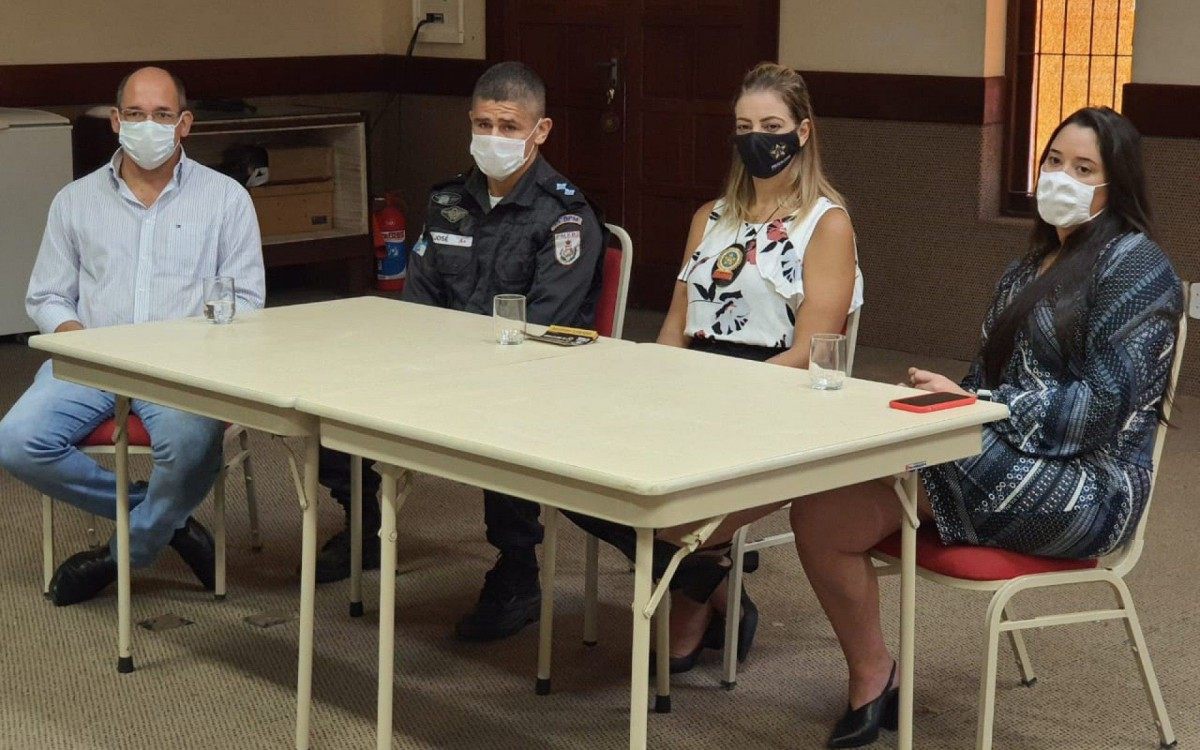 Reunião teve participação de representantes das polícias Civil, Militar, Ministério Público Estadual e do governo eleito - Foto: Divulgação