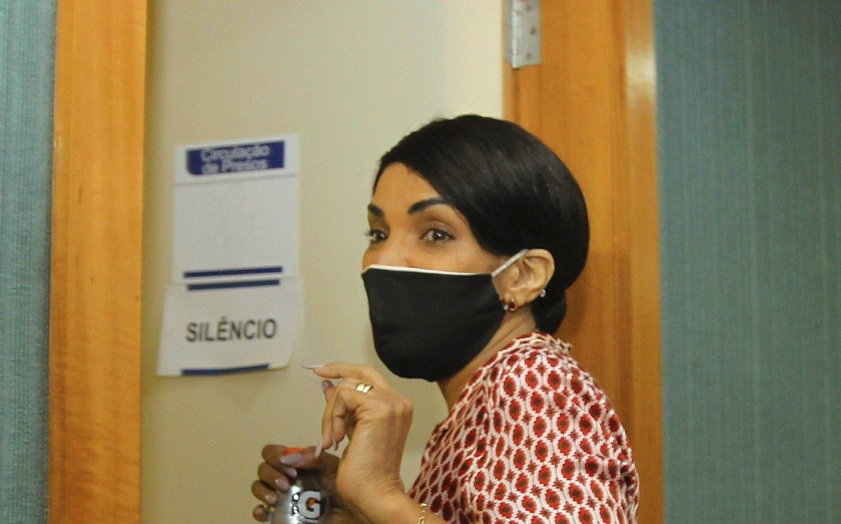 Audi&ecirc;ncia do caso Flordelis no f&oacute;rum de Niter&oacute;i, em dezembro