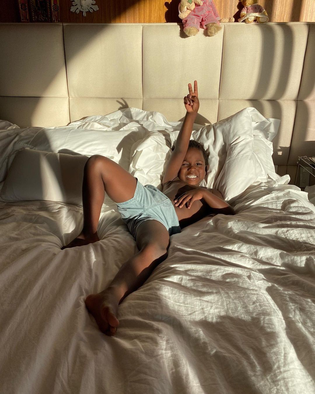 Bless, filho de Bruno Gagliasso e Giovanna Ewbank, completa 6 anos - Reprodução