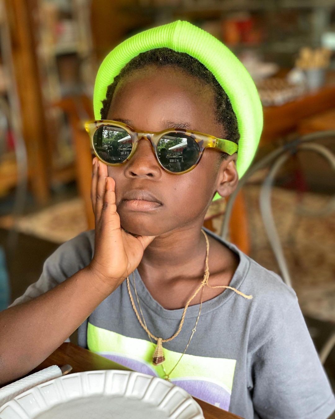 Bless, filho de Bruno Gagliasso e Giovanna Ewbank, completa 6 anos - Reprodução