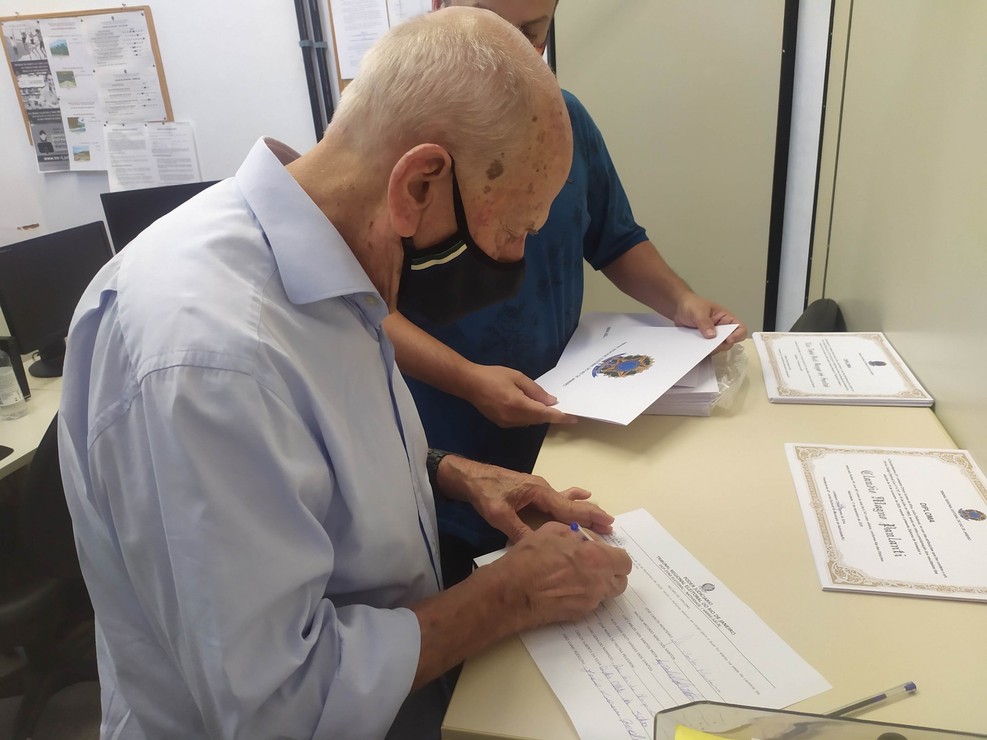 Dr. Silvestre teve 50,10% dos votos nas elei&ccedil;&otilde;es municipais 2020; foram 3.392 votos no total. - Foto: divulga&ccedil;&atilde;o/PMVS