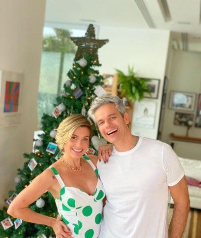 Flávia Alessandra e Otaviano Costa - Divulgação