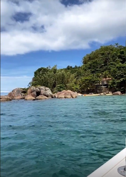 Casa que Marcos Mion vai ficar em uma ilha - reprodução do instagram