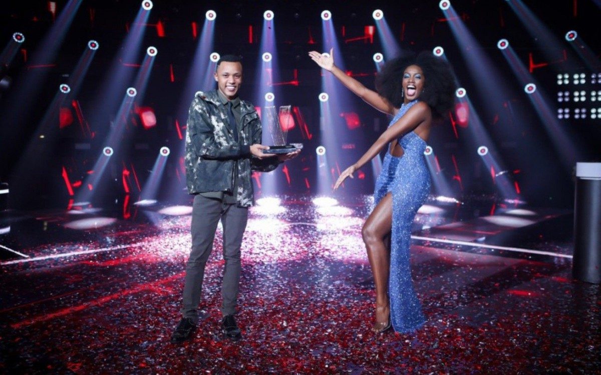 Representando o time Iza, o cantor faturou R$ 500 mil, contrato com a Universal Music e gerenciamento de carreira. - Foto: Isabella Pinheiro/ Gshow