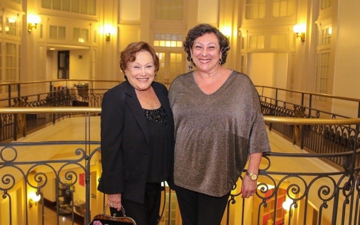 Nicette Bruno e a filha Bárbara Bruno em 2019 - Thiago Duran / AgNews