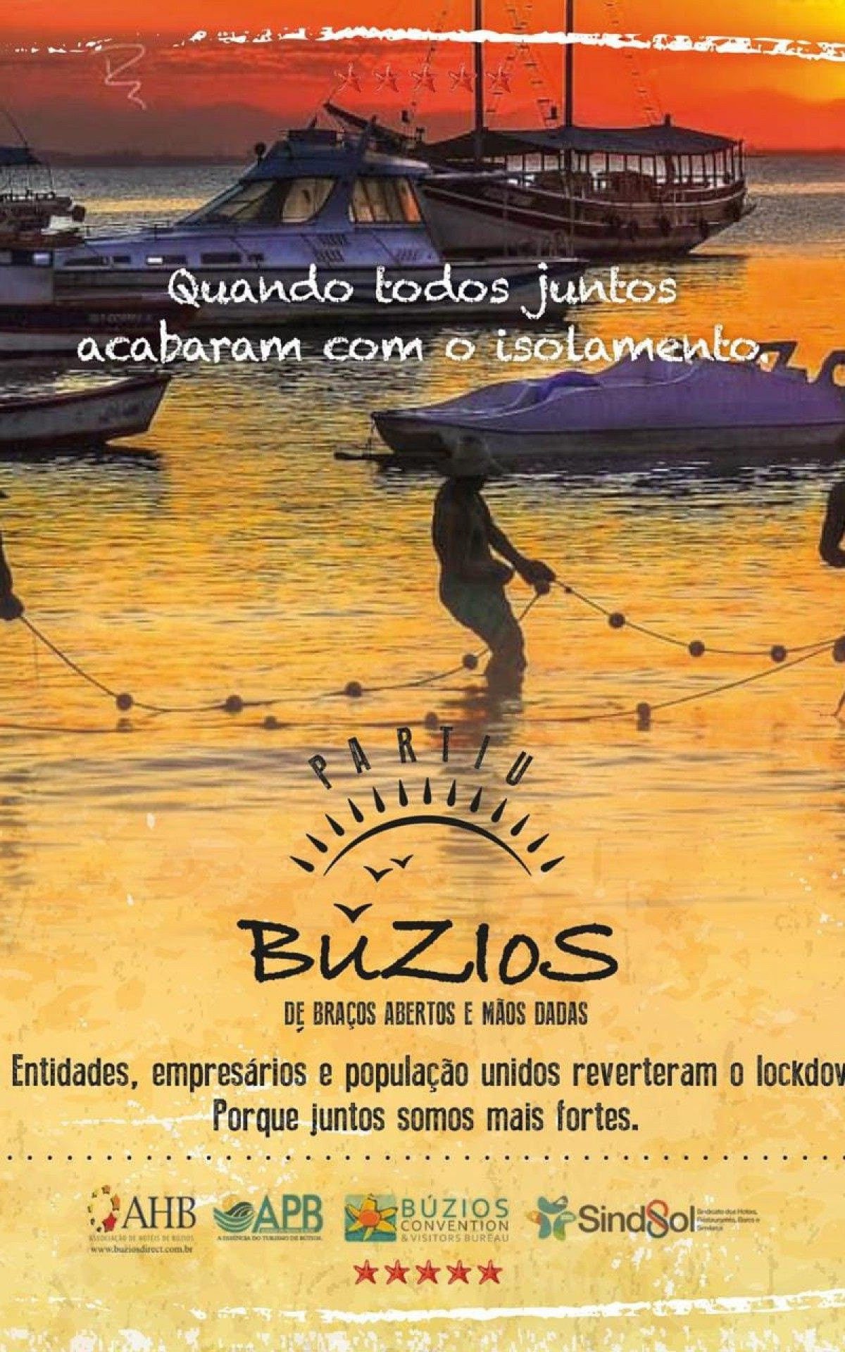 Búzios não exige teste de Covid-19 para entrar na cidade e está de braços abertos para você - Assessoria 