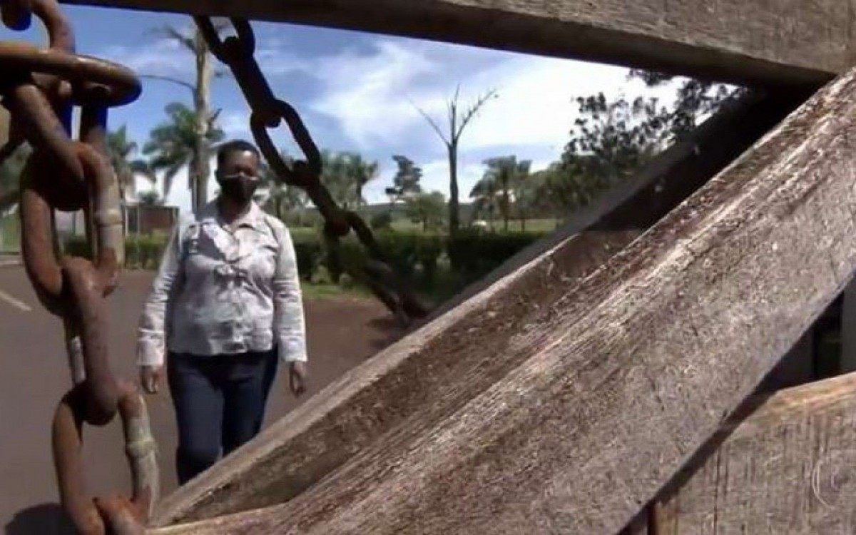 Madalena Gordiano não recebia salário e não tinha direitos trabalhistas
 - Reprodução TV Globo 