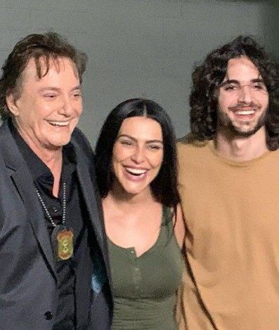 Fábio Jr, Cleo e Fiuk - Reprodução do Instagram