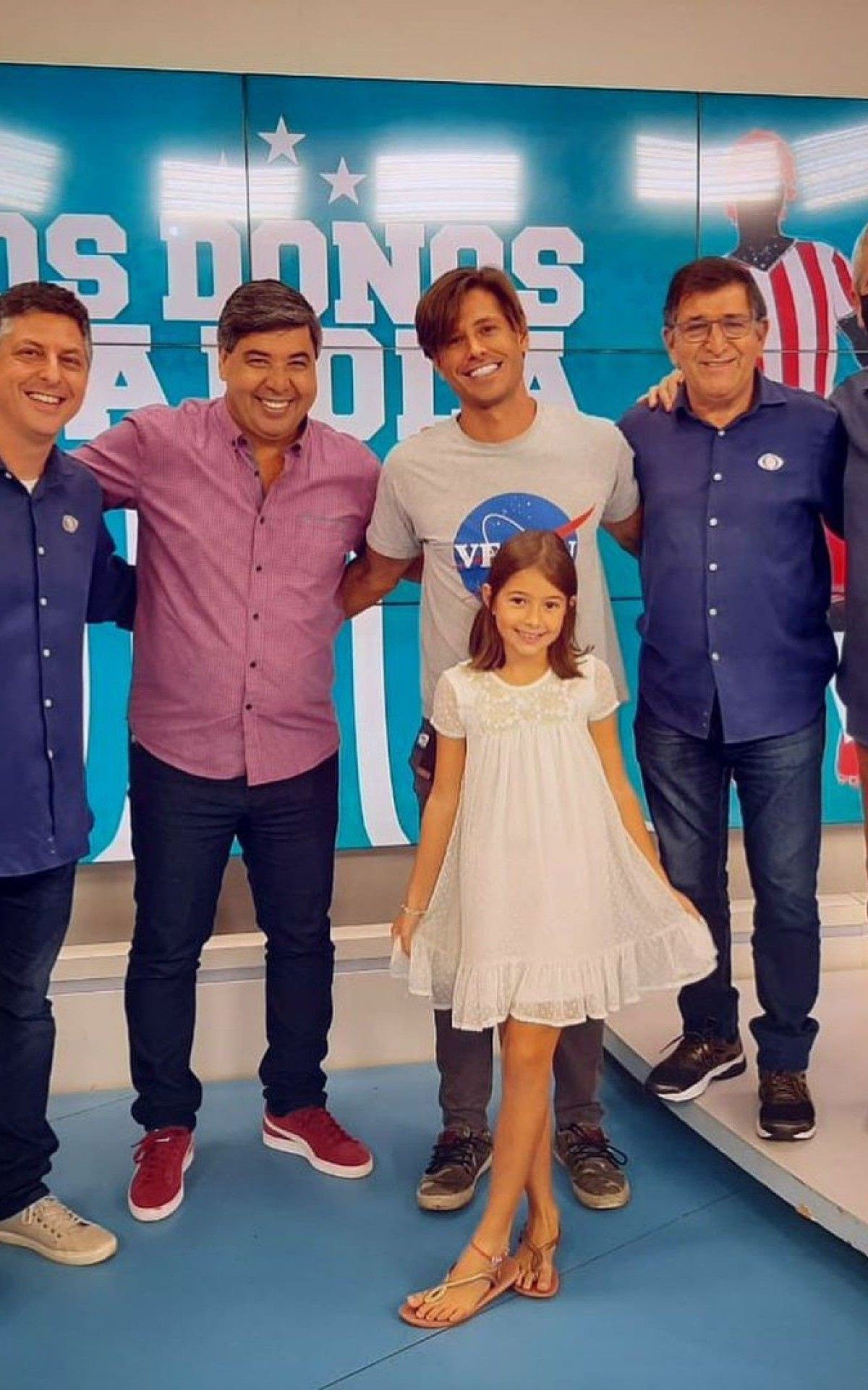 Leonardo Baran ,Edilson Silva , Dado Dolabella , René Simões, Ronaldo Castro e Ana Flor - Divulgação/AGNews