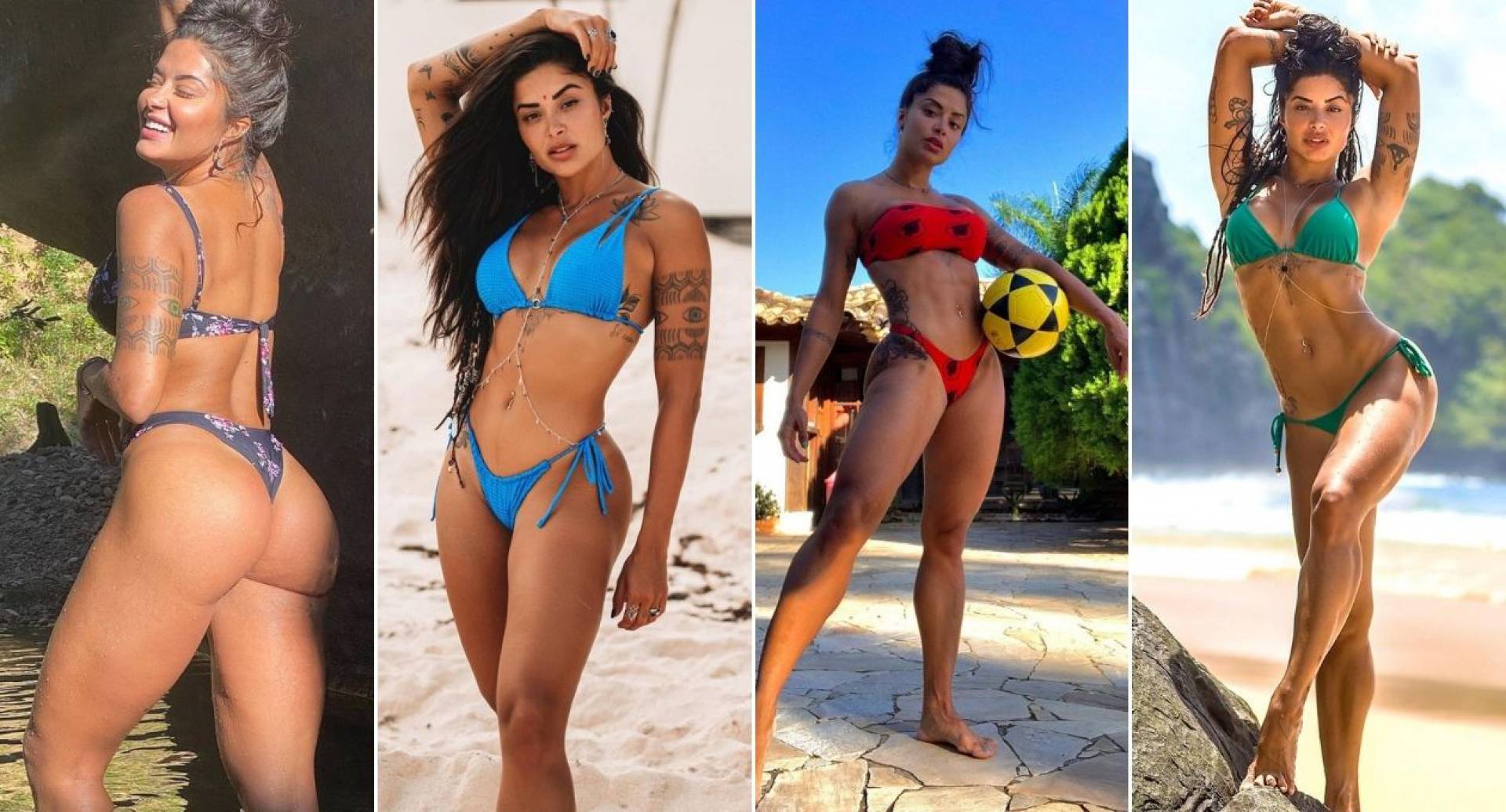 Aline Riscado - Reprodução/Montagem