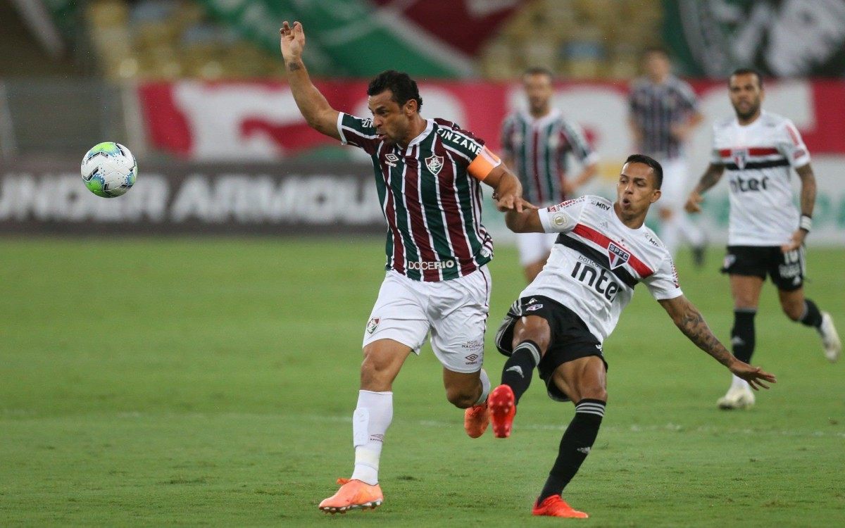 Fluminense X São Paulo pelo Campeonato Brasileiro, rodada 27.
