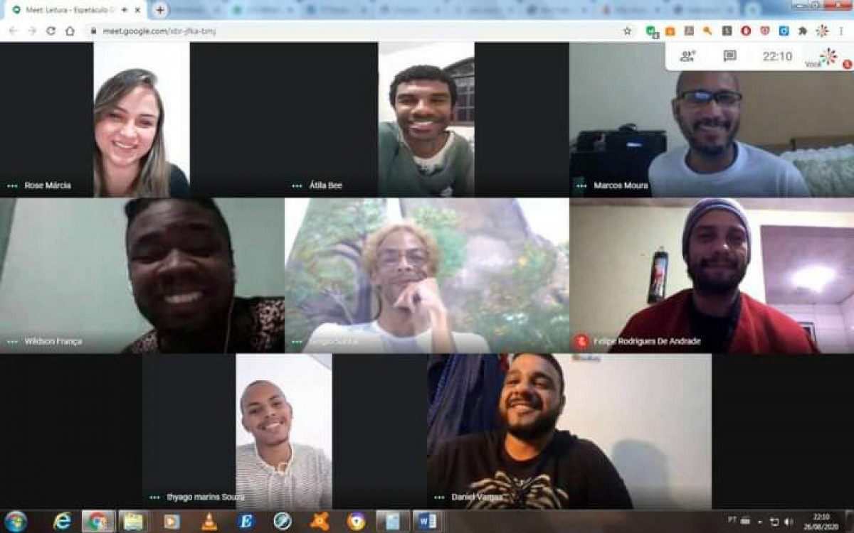 Texto teve como proposta dar protagonismo a um elenco predominantemente preto e de artistas independentes - Reprodução