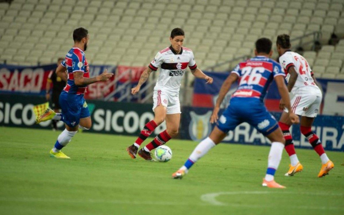 &Uacute;ltimo jogo do Fortaleza foi contra o Flamengo - Divulga&ccedil;&atilde;o