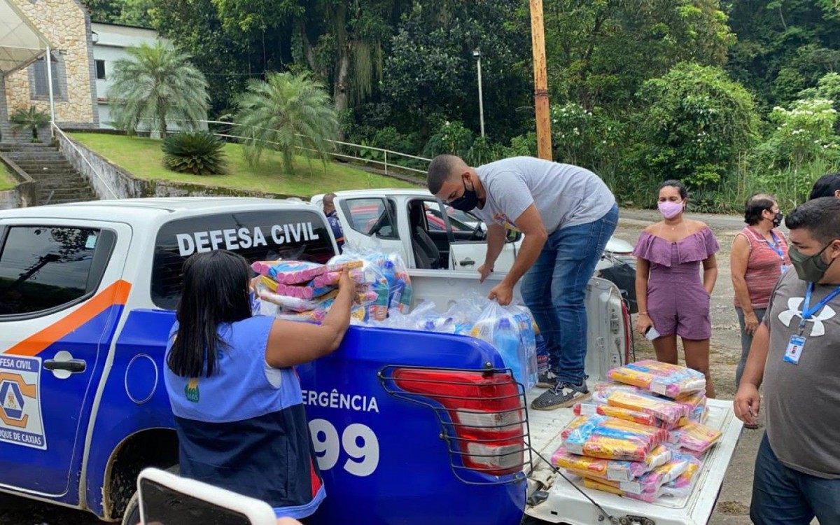 Duque de Caxias abriu mais um ponto de apoio para atender famílias afetadas pelas chuvas - Divulgação