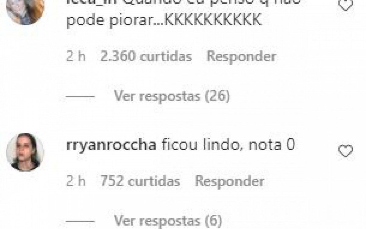 Biel recebe cr&iacute;ticas em novo visual