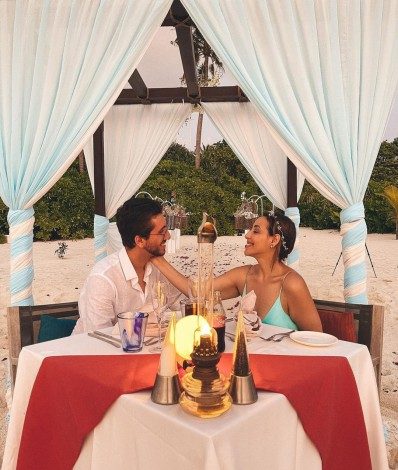 Camila Monteiro mostra detalhes do casamento nas Maldivas - Reprodução