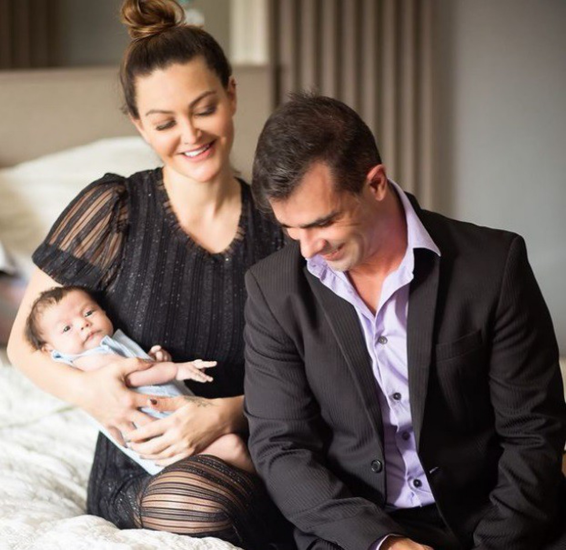 Laura, Jorge e o filho - reprodução do instagram