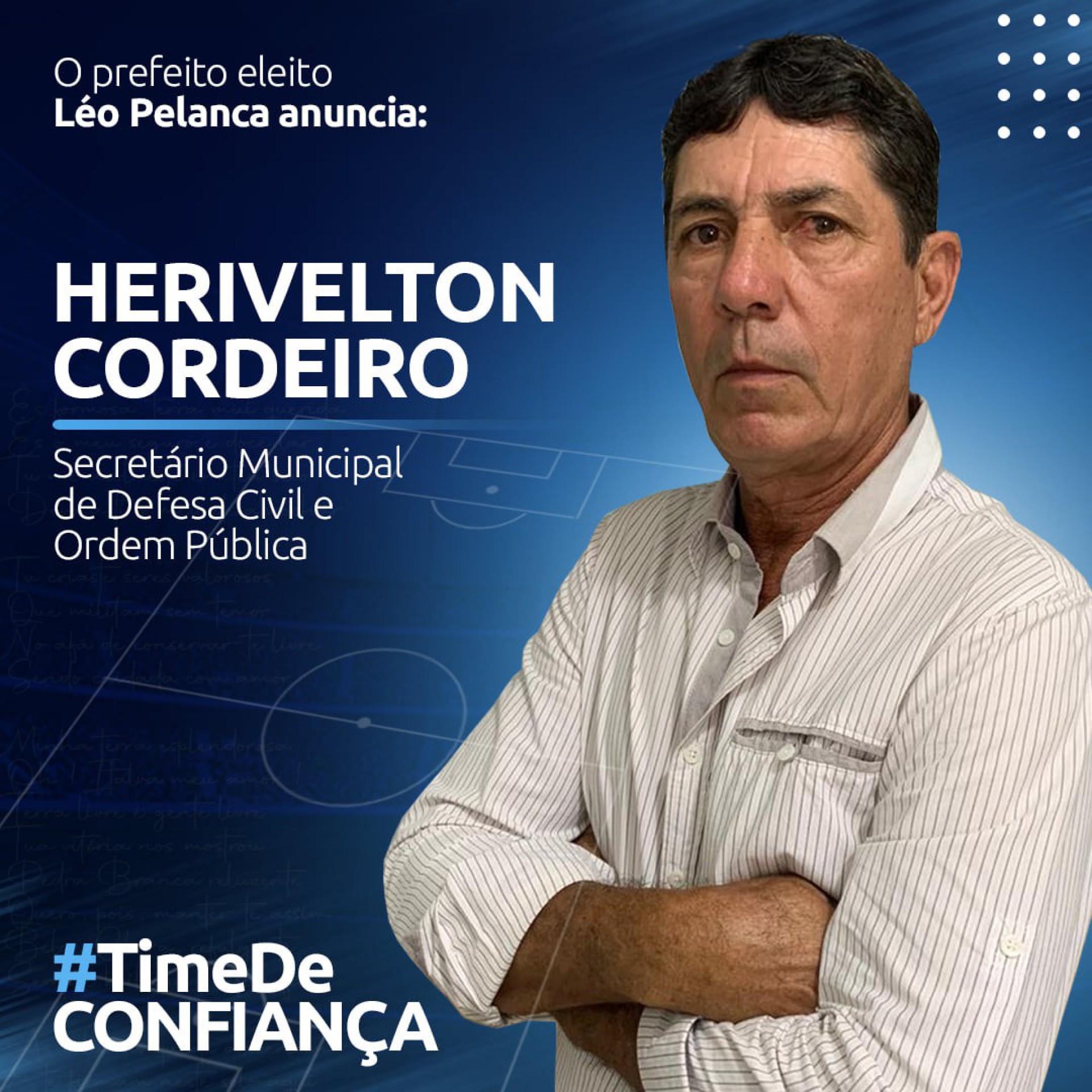 Herivelto Cordeiro foi vereador; ele possu&iacute; experi&ecirc;ncia em gest&atilde;o p&uacute;blica e um grande conhecimento sobre a cidade. - Foto: divulga&ccedil;&atilde;o