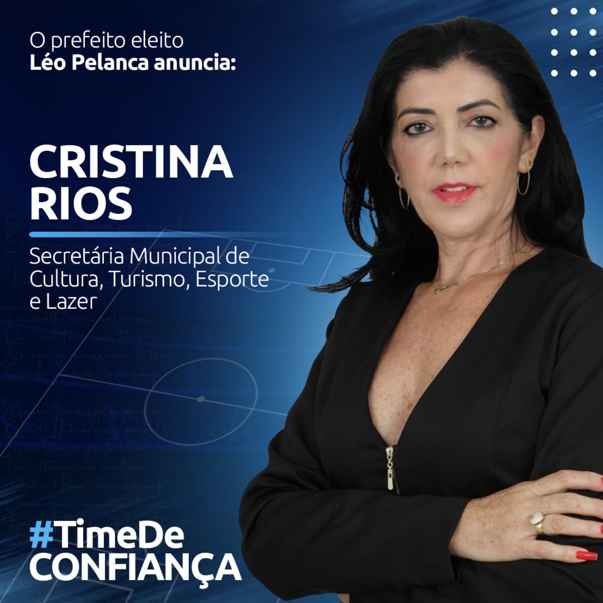 Cristina Rios acumula em seu curr&iacute;culo anos de servi&ccedil;os prestados ao poder p&uacute;blico municipal. Esteve em diversas &aacute;reas, trabalhando na prefeitura entre 1989 a 2014. Trabalhou no departamento de comunica&ccedil;&atilde;o da Secretaria Municipal de Sa&uacute;de de Itaperuna.  - Foto: divulga&ccedil;&atilde;o